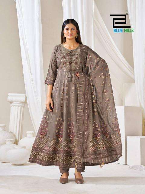 Blue hills huma 5 Wholesale Kurtis in Surat market