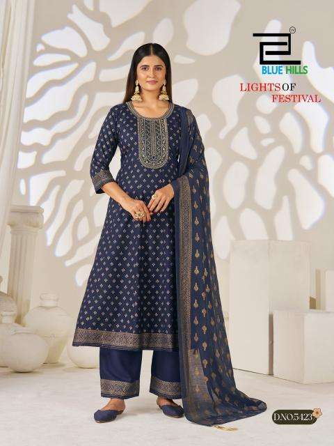 Blue hills lights of festival balika Ghandhinagar kurti suppliers