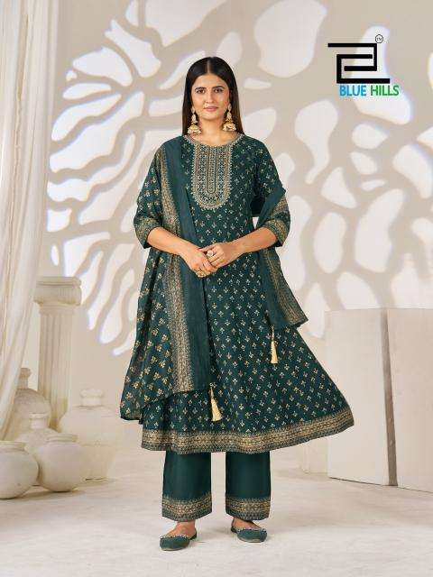 Blue hills lights of festival balika Ghandhinagar kurti suppliers