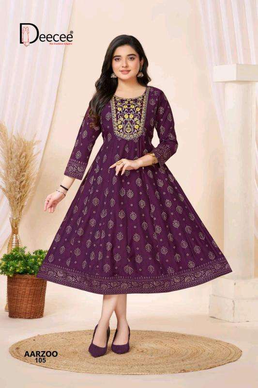 Deecee aarzoo biba Printed kurtis wholesale in Amreli