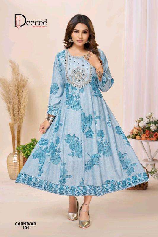 Deecee carnivar afsana wholesale indian kurtis