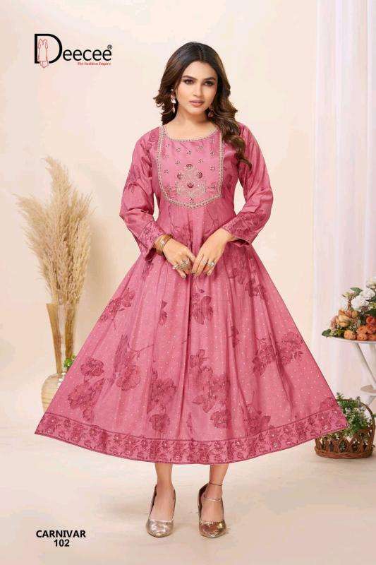 Deecee carnivar afsana wholesale indian kurtis
