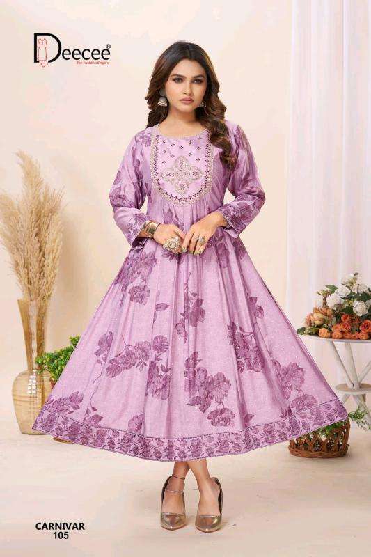 Deecee carnivar afsana wholesale indian kurtis