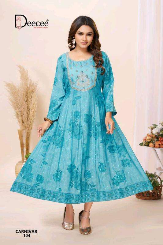 Deecee carnivar afsana wholesale indian kurtis