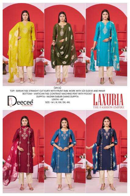 Deecee laxuria Surat kurti market online