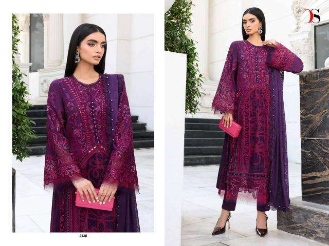 Deepsy maria b premium embroidered-5  Wholesale suit market in Gujarat
