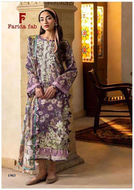 Farida fab firdaus queen vol 19 Wholesale dress materials for women