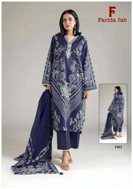 Farida fab firdaus queen vol 19 Wholesale dress materials for women