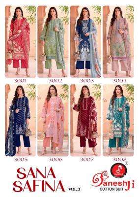 Ganeshji sana safina vol 3 surat saree wholesale market manufacturers