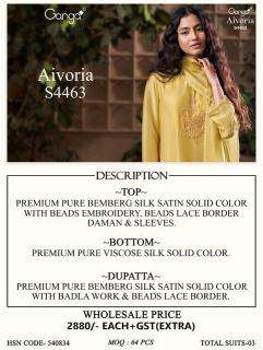 Ganga aivoria Ghandhinagar dress materials