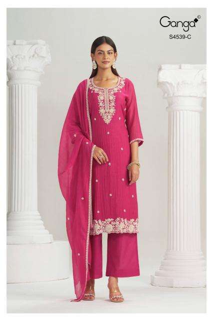 Ganga aparna 4539 wholesale cloth market in jamnagar with price