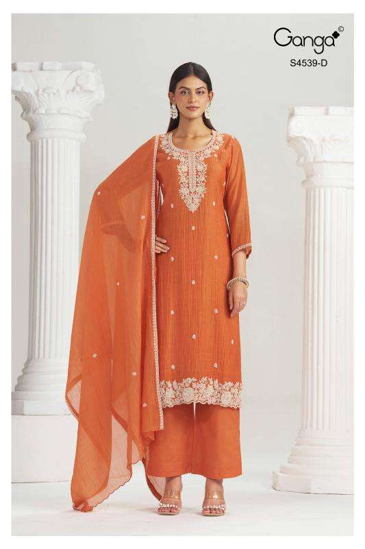 Ganga aparna 4539 wholesale cloth market in jamnagar with price