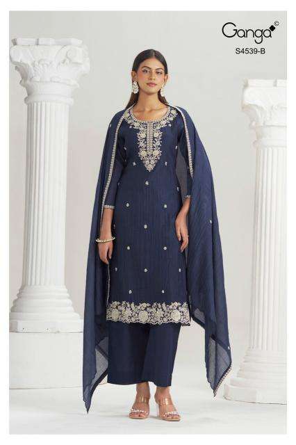 Ganga aparna 4539 wholesale cloth market in jamnagar with price