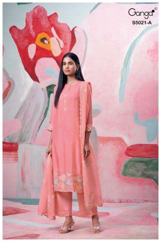 Ganga brinika 5021 Bulk dress materials in Bhavnagar