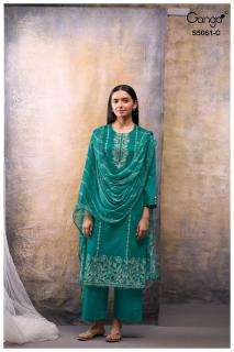Ganga ceysha 5061 Wholesale dress fabrics in Ahmedabad 