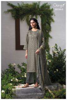 Ganga elnaaz 5138  Dress material wholesalers in Rajkot