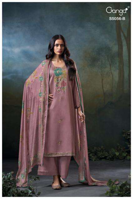 Ganga ezria 5056 Bhavnagar dress material wholesale market