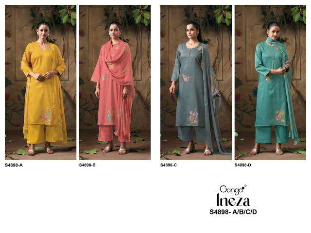 Ganga ineza 4898 Surat textile market