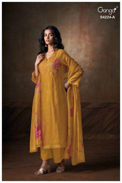 Ganga ishvika 4224 wholesale dress in pune