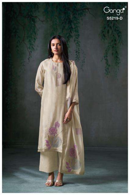 Ganga jeeshka 5219 Surat wholesale clothing market