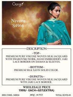Ganga nivora 4966 Wholesale clothing market in Bhavnagar