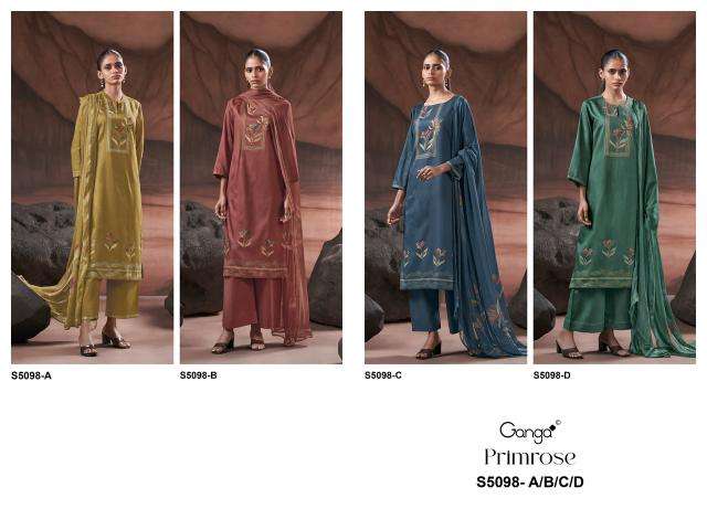 Ganga primrose 5098 Wholesale fabric market in Bhavnagar