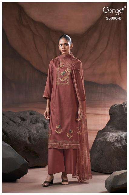 Ganga primrose 5098 Wholesale fabric market in Bhavnagar