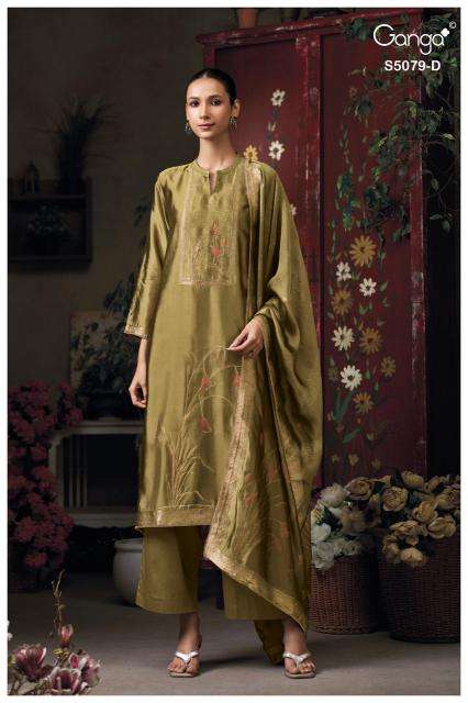 Ganga rashmika 5079 Surat dress material wholesale price list