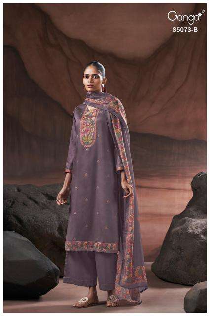 Ganga savela 5073 Wholesale dress material in Surat for resellers