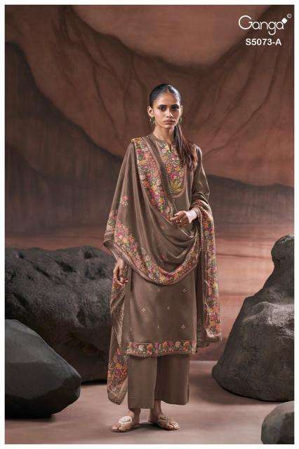 Ganga savela 5073 Wholesale dress material in Surat for resellers