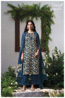 Ganga tilotama 5136  Dress material market Bhavnagar