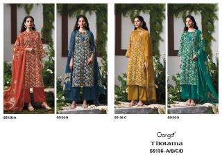 Ganga tilotama 5136  Dress material market Bhavnagar