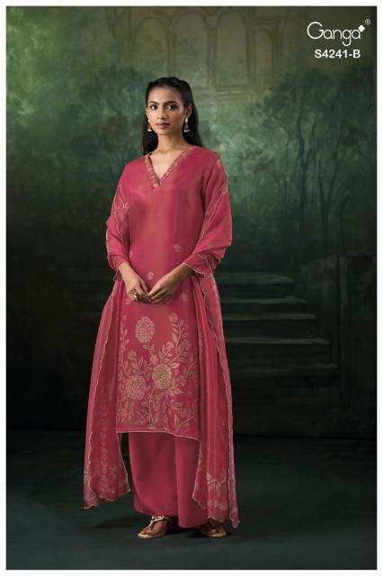 Ganga vionara 4241 Wholesale garment market in Mumbai