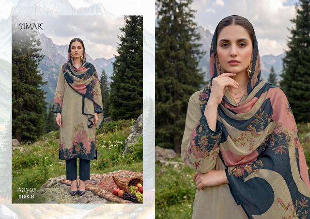 Glossy simar aayat Cheap dress material dealers in Junagadh