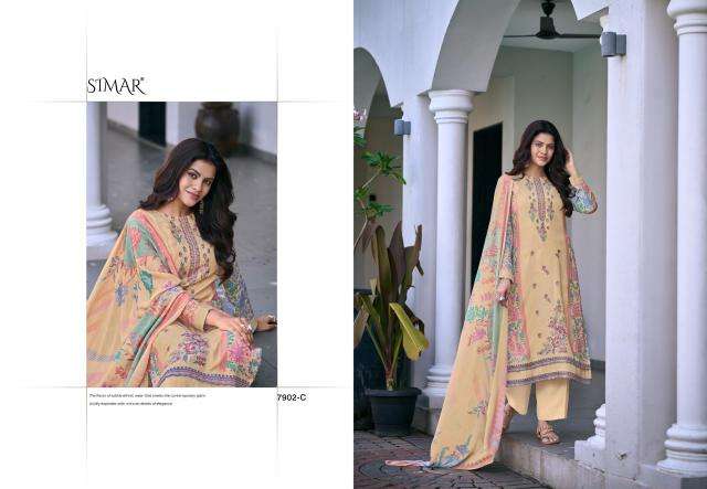 Glossy simar minaaz Surat wholesale textile market rates