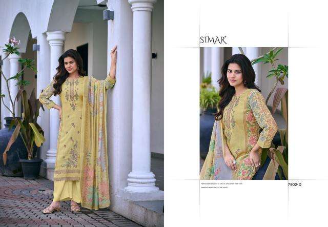Glossy simar minaaz Surat wholesale textile market rates
