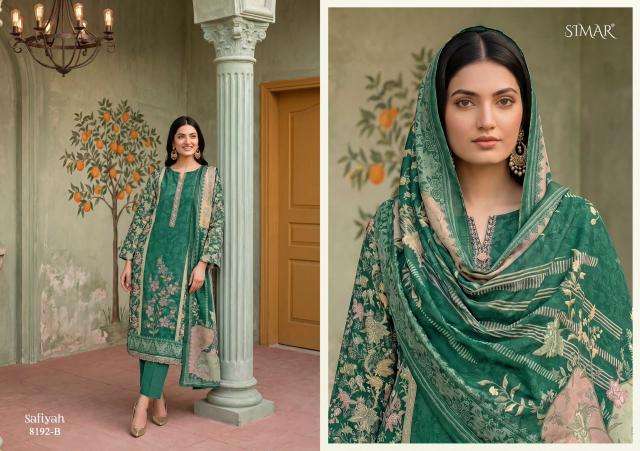 Glossy simar safiyah Wholesale dress material suppliers in Rajkot