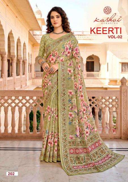 Kashvi keerti vol 2 Wholesale sarees in Rajkot