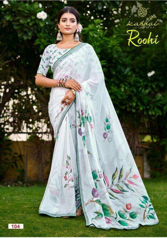 Kashvi roohi vol 1 Wholesale sarees market
