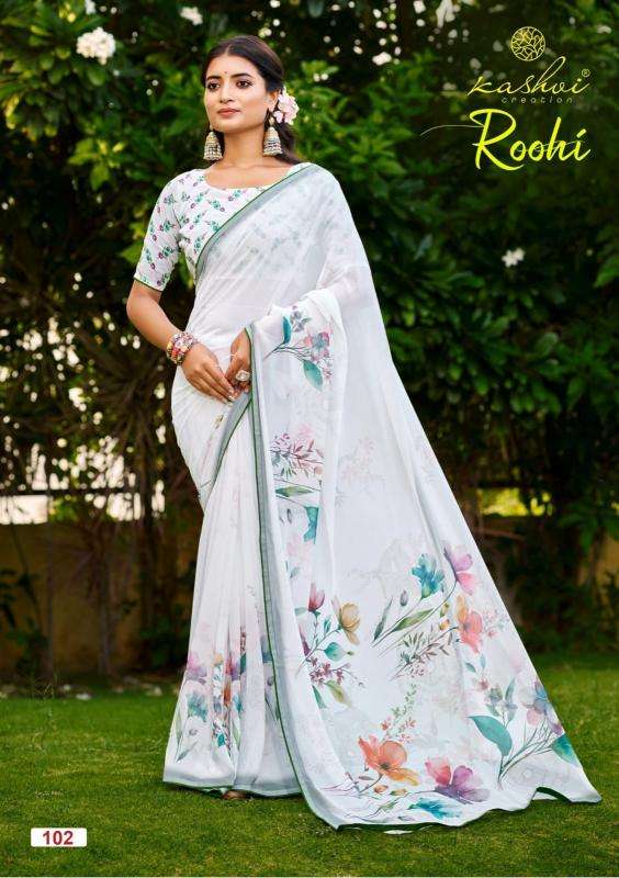 Kashvi roohi vol 1 Wholesale sarees market