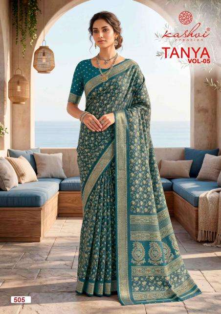 Kashvi tanya vol 5 Vadodara  saree market