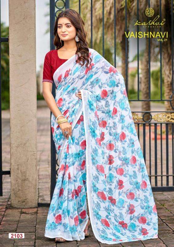 Kashvi vaishnavi vol 21 Surendranagar sarees
