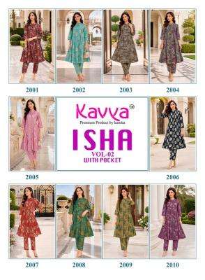 Kavya isha vol 2 Kurti manufacturers in Navsari