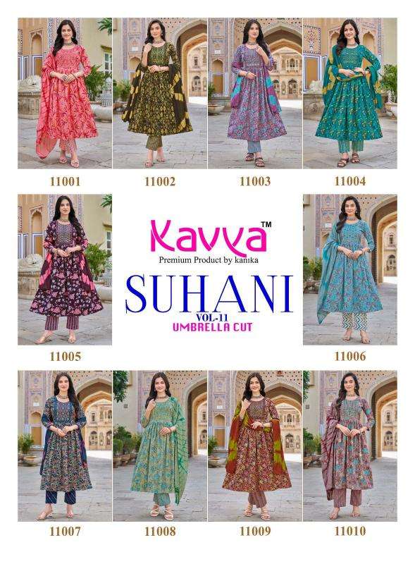 Kavya suhani vol 11 Wholesale kurti suppliers in Surat