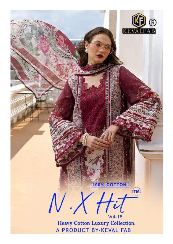 Kevalfab n.x hit vol-18 Wholesale ethnic wear market in Surat