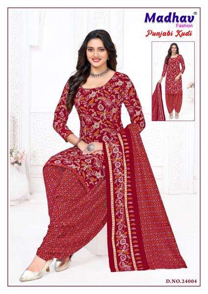 Madhav punjabi kudi vol 24 Wholesale dress materials in Surat