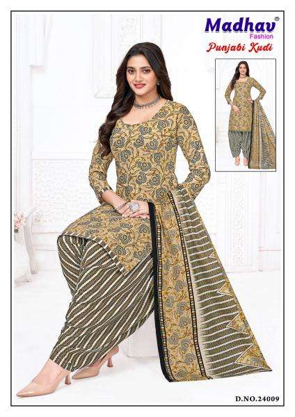Madhav punjabi kudi vol 24 Wholesale dress materials in Surat