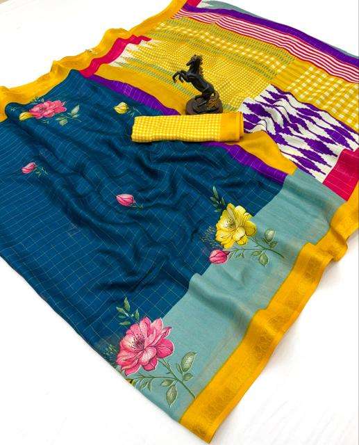 Malhar nayanthara-vol-7 Saree wholesale market in Gujarat