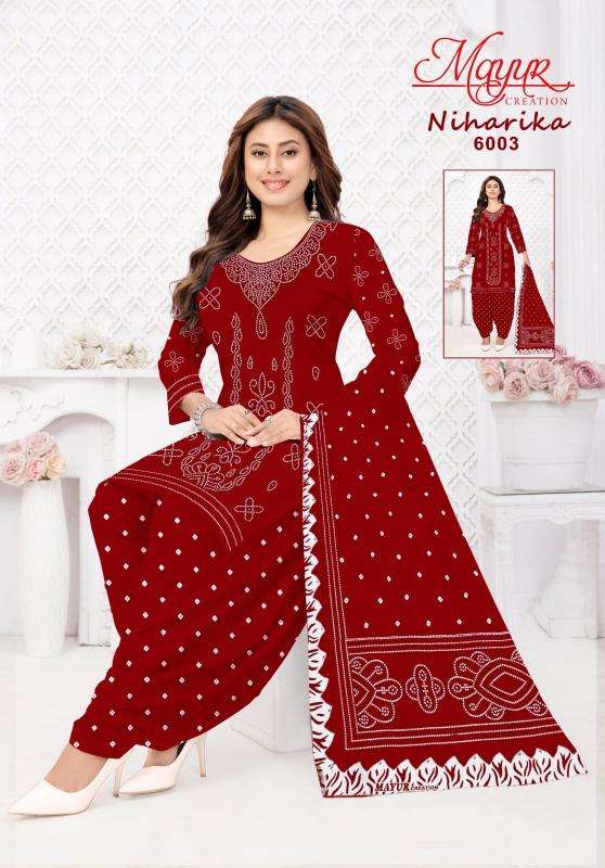 Mayur creation niharika vol 6 Bulk dress material in Bhavnagar