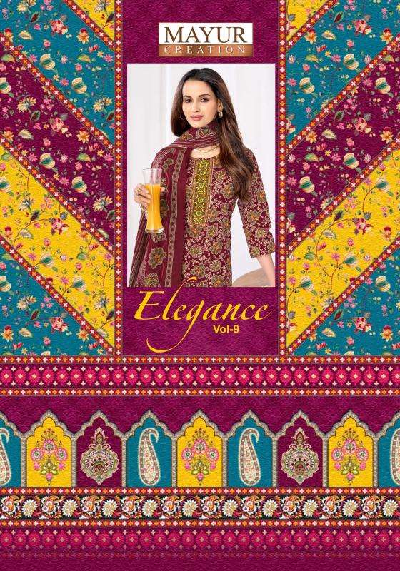 Mayur elegance vol-9  Kurti suppliers in Vadodara